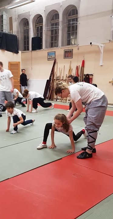 Kinder-Kung-Fu-Training
