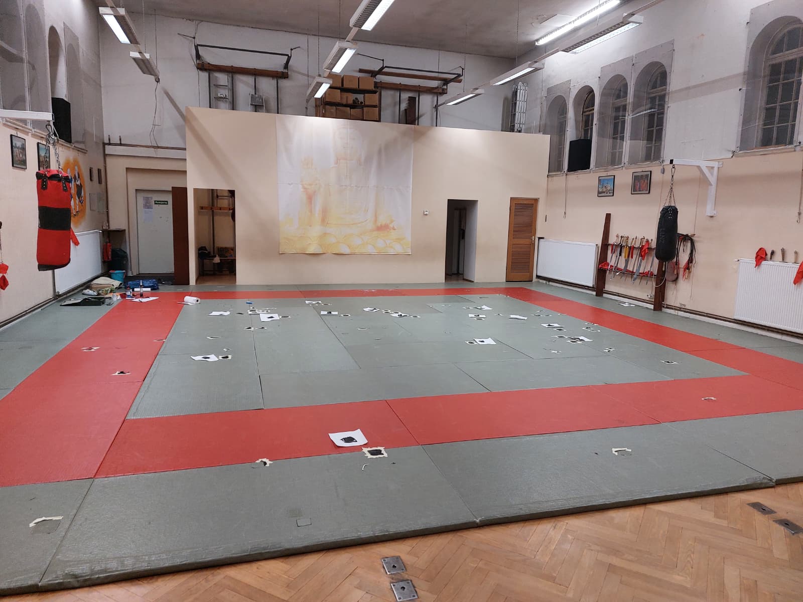 Reinigungsaktion 2026 Matten Reparatur